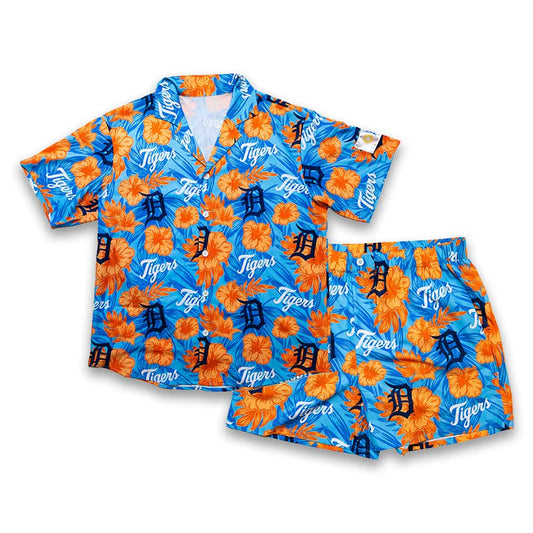 2025 Detroit Tigers Hawaiian Shirt Giveaway Moonbestprint