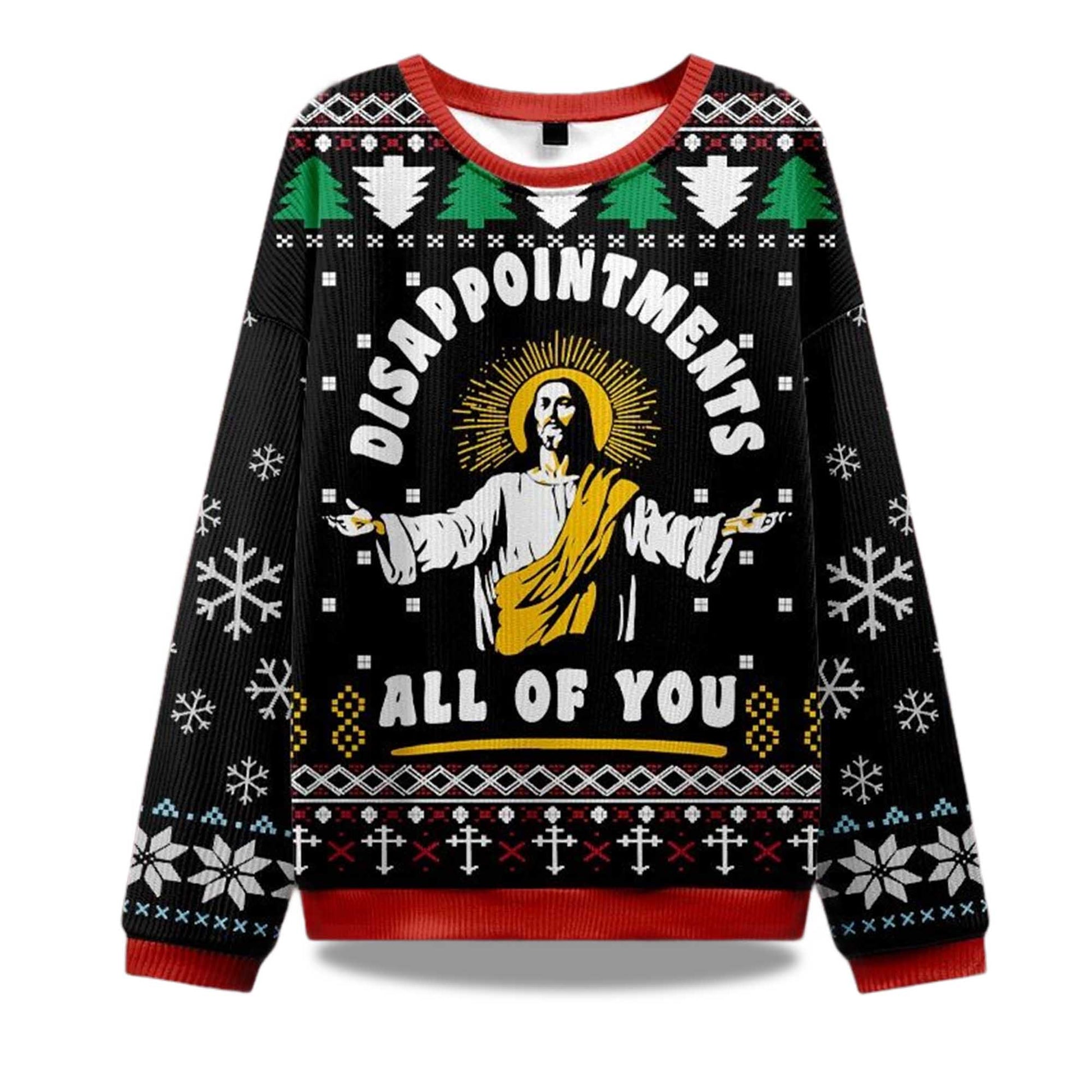 2026 Disappointment All Of You Ugly Sweater Moonbestprint
