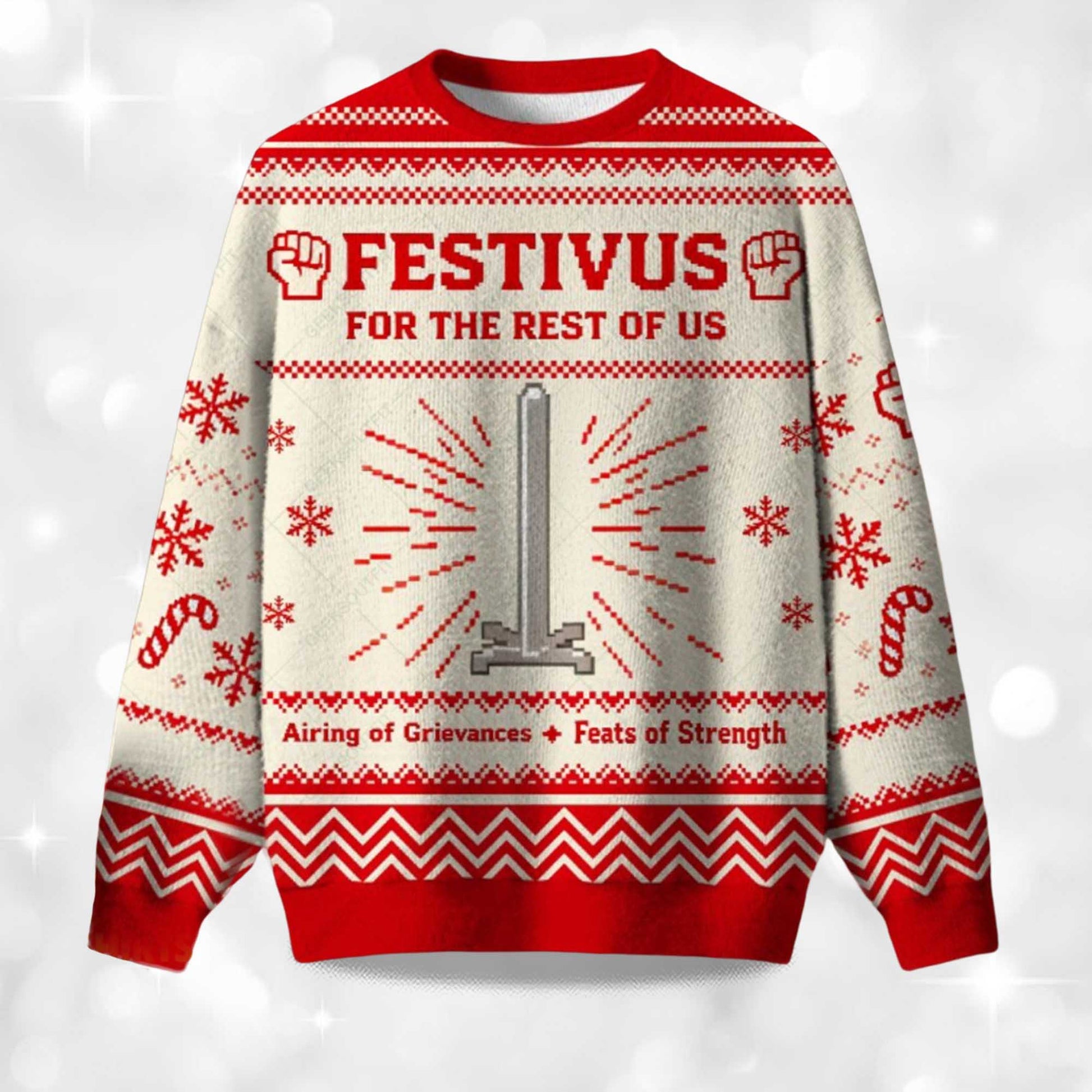 2026 Festivus For The Rest Of Us Ugly Christmas Sweater Moonbestprint