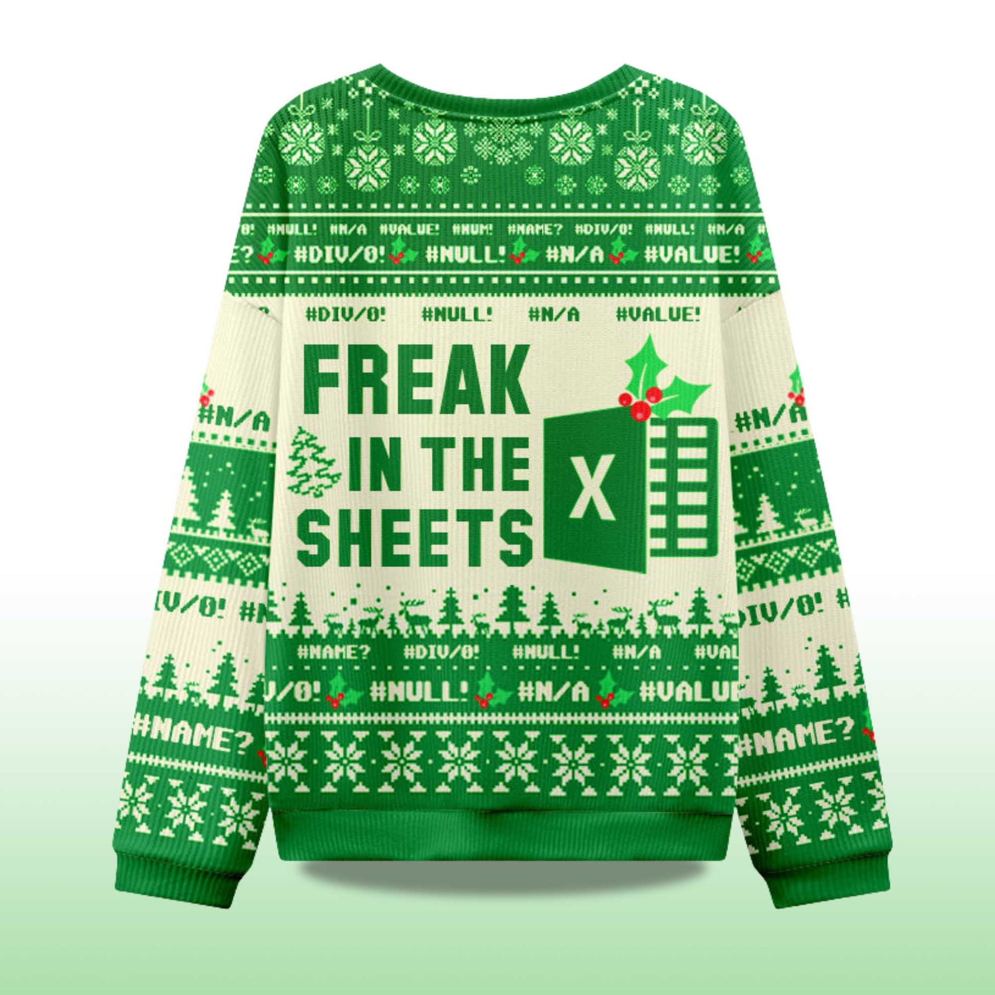 2026 Freak In The Sheets Ugly Christmas Sweater Moonbestprint