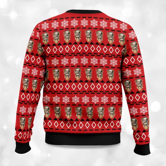 2026 Funny Horse Ugly Christmas Sweater Moonbestprint
