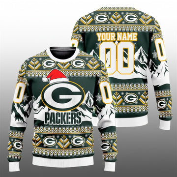2026 GB Packers Custom Ugly Christmas Sweater - Moonbestprint
