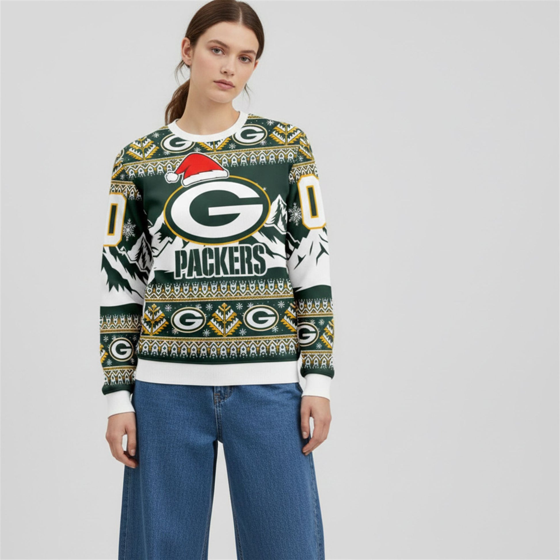 2026 GB Packers Custom Ugly Christmas Sweater - Moonbestprint