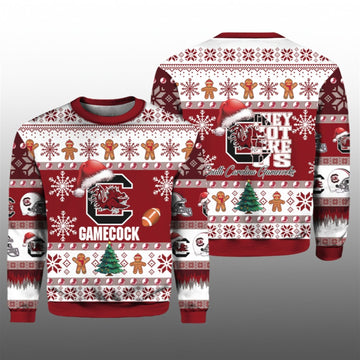 2026 Gamecocks They Not Like Us Ugly Christmas Sweater - Moonbestprint