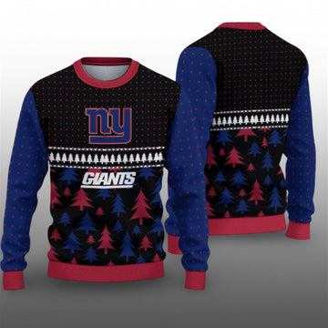 2026 Giants Festive Holiday Ugly Christmas Sweater - Moonbestprint