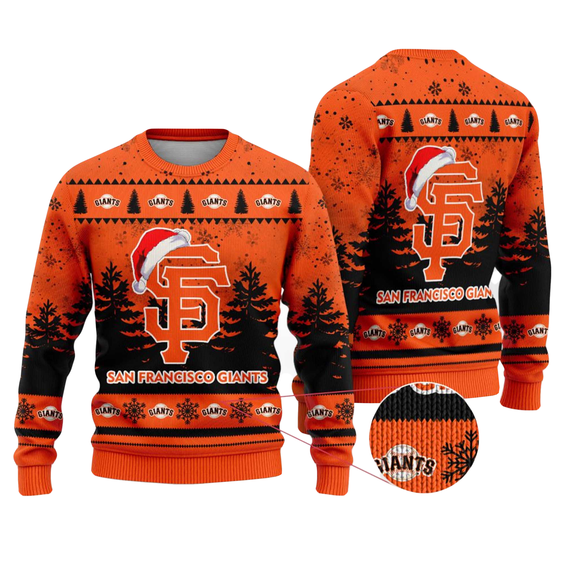 2025 Giants Snowflakes Christmas Ugly Sweater – Moonbestprint