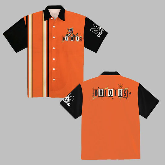 2025 Giveaway Orioles Bowling Shirt - Moonbestprint
