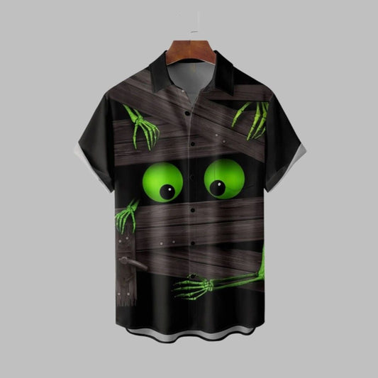 2025 Halloween Monster Hawaiian Shirt - Moonbestprint