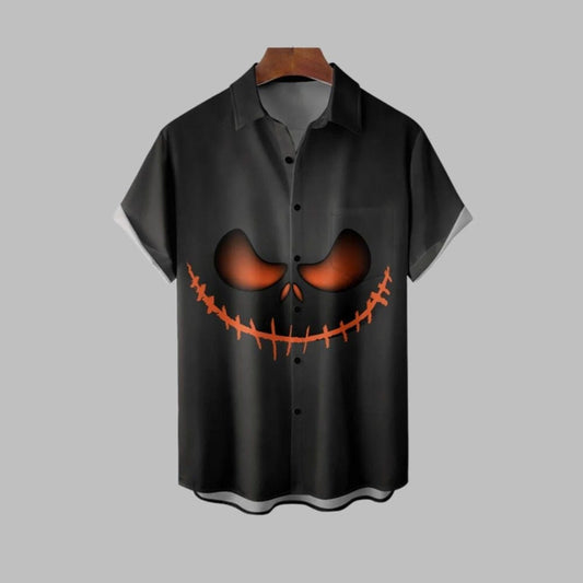 2025 Halloween Nice Smile Jack Halloween Hawaiian Shirt - Moonbestprint