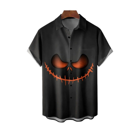 2025 Halloween Nice Smile Jack Halloween Hawaiian Shirt - Moonbestprint