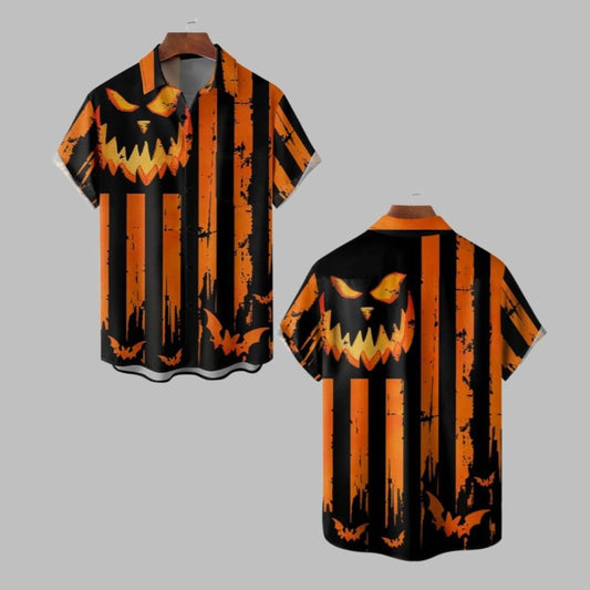 2025 Halloween Pumkin Hawaiian Shirt - Moonbestprint