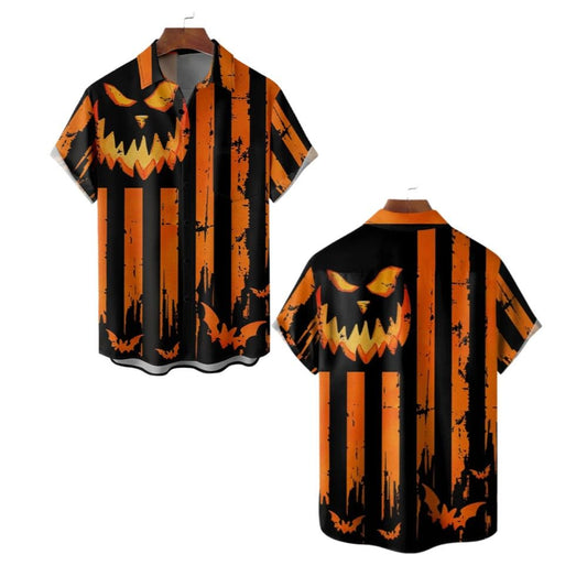 2025 Halloween Pumkin Hawaiian Shirt - Moonbestprint