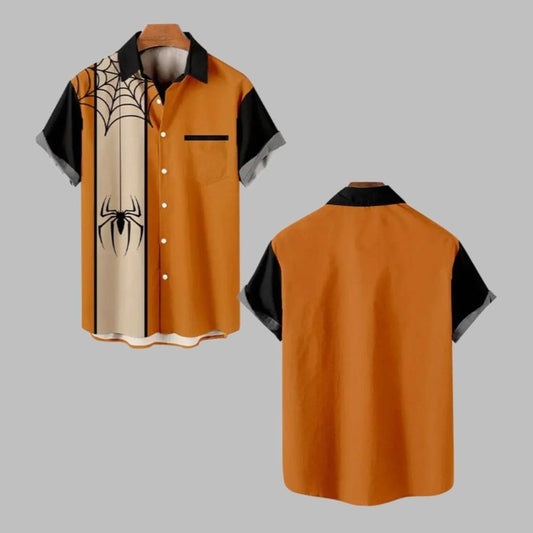 2025 Halloween Spider Hawaiian Shirt - Moonbestprint