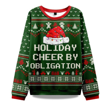 2026 Holiday Cheer by Obligation Ugly Christmas Sweater Moonbestprint