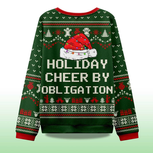 2026 Holiday Cheer by Obligation Ugly Christmas Sweater Moonbestprint