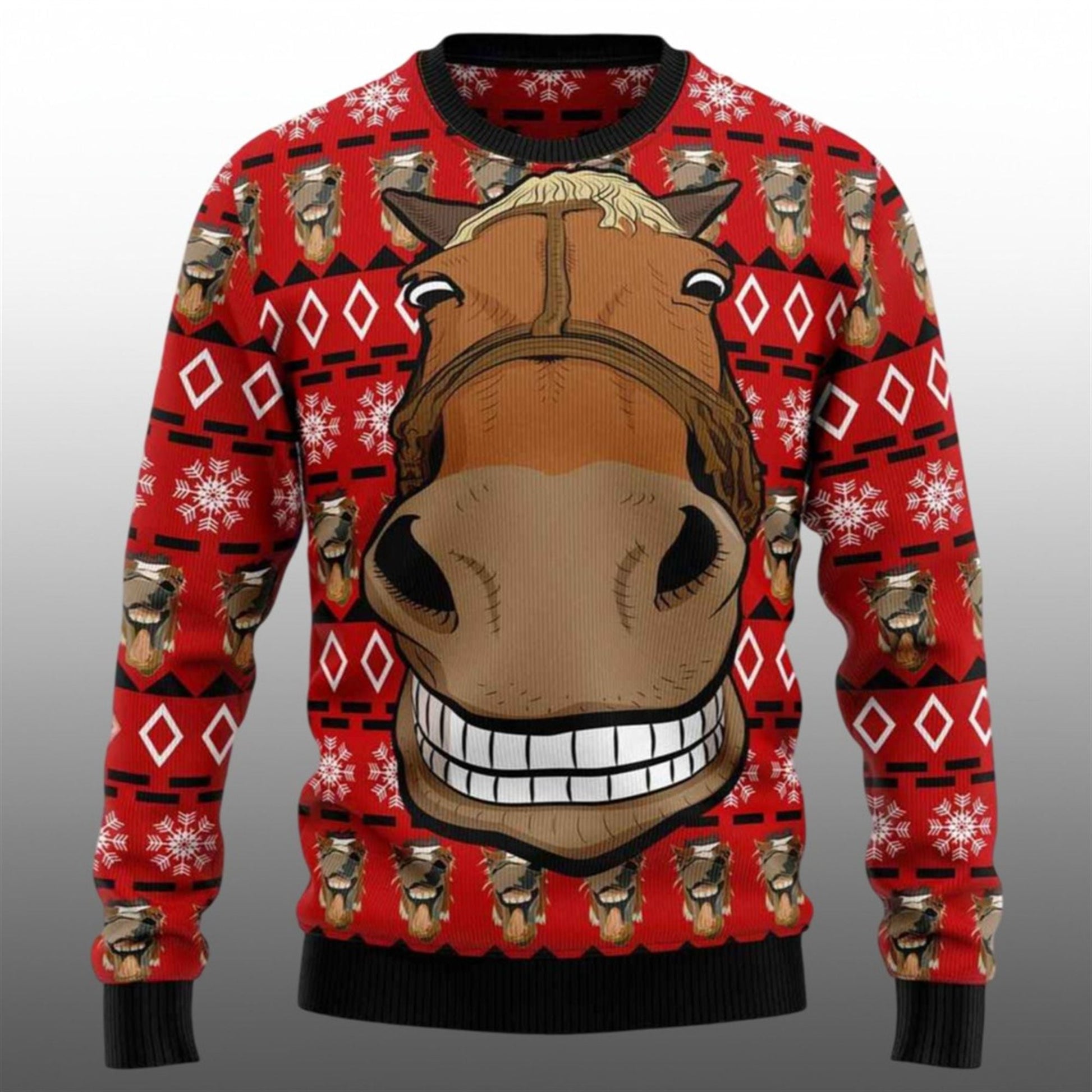 2026 Horse Christmas Ugly Christmas Sweater - Moonbestprint