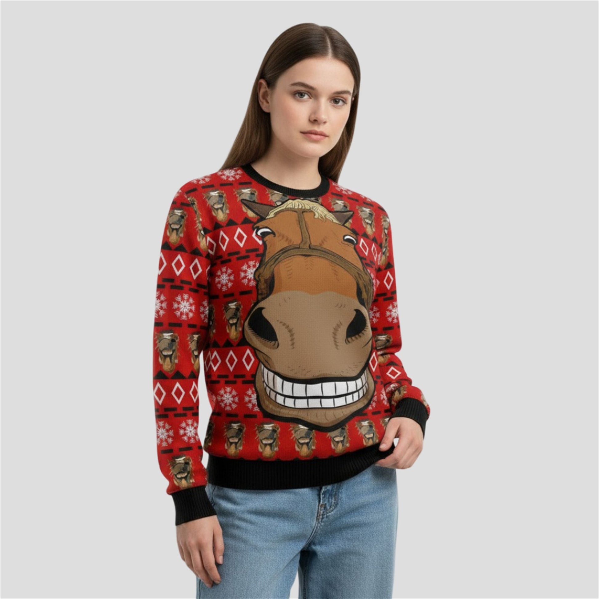 2026 Horse Christmas Ugly Christmas Sweater - Moonbestprint