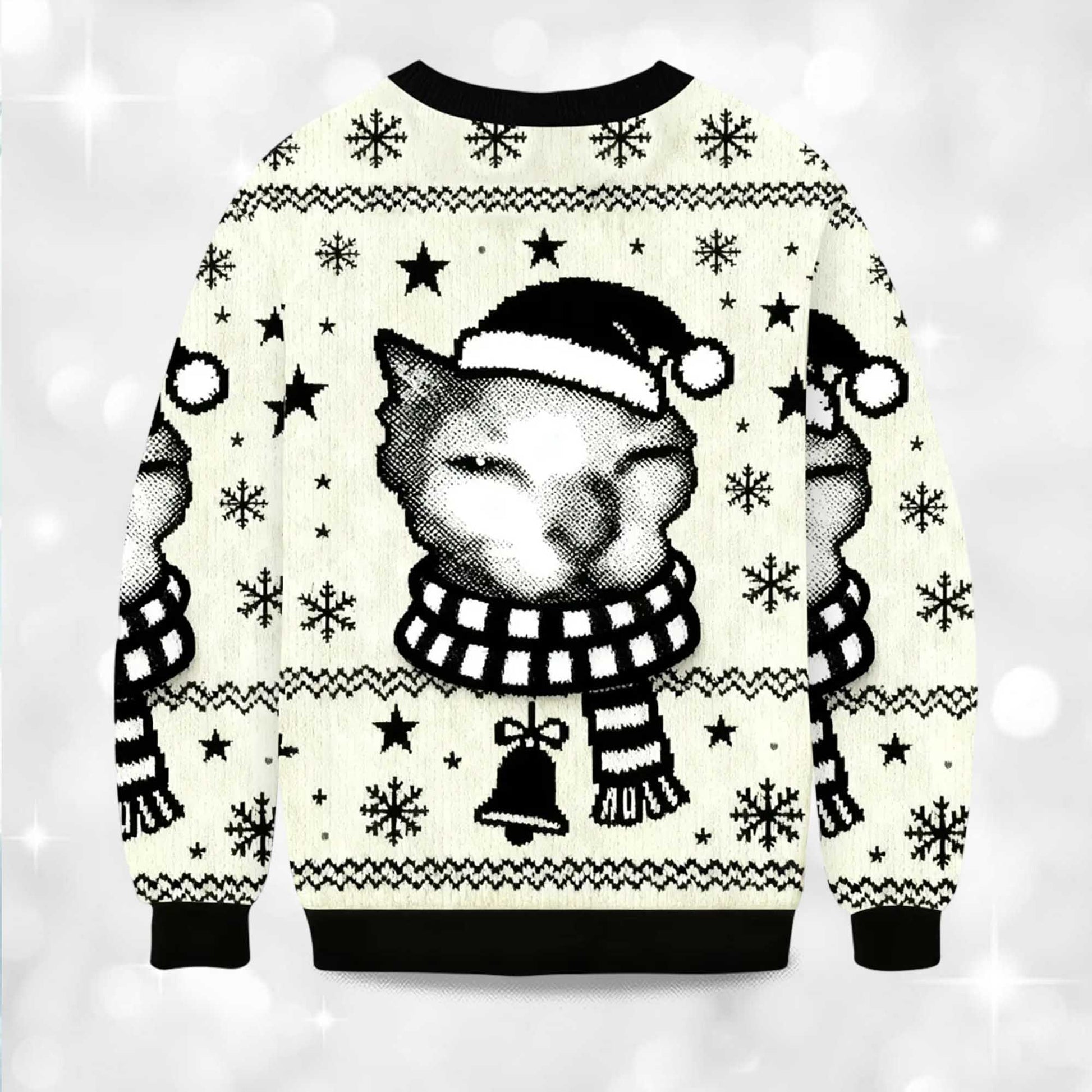2026 I Need Ibuprofen Funny Cat Christmas Ugly Sweater Moonbestprint