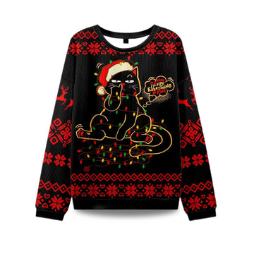 2026 It's Fine I'm Fine EveryThing Is Fine Ugly Christmas Sweater Moonbestprint