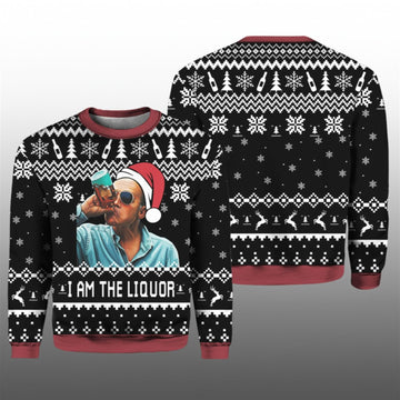 2026 Jim Lahey I Am The Liquor Ugly Christmas Sweater - Moonbestprint