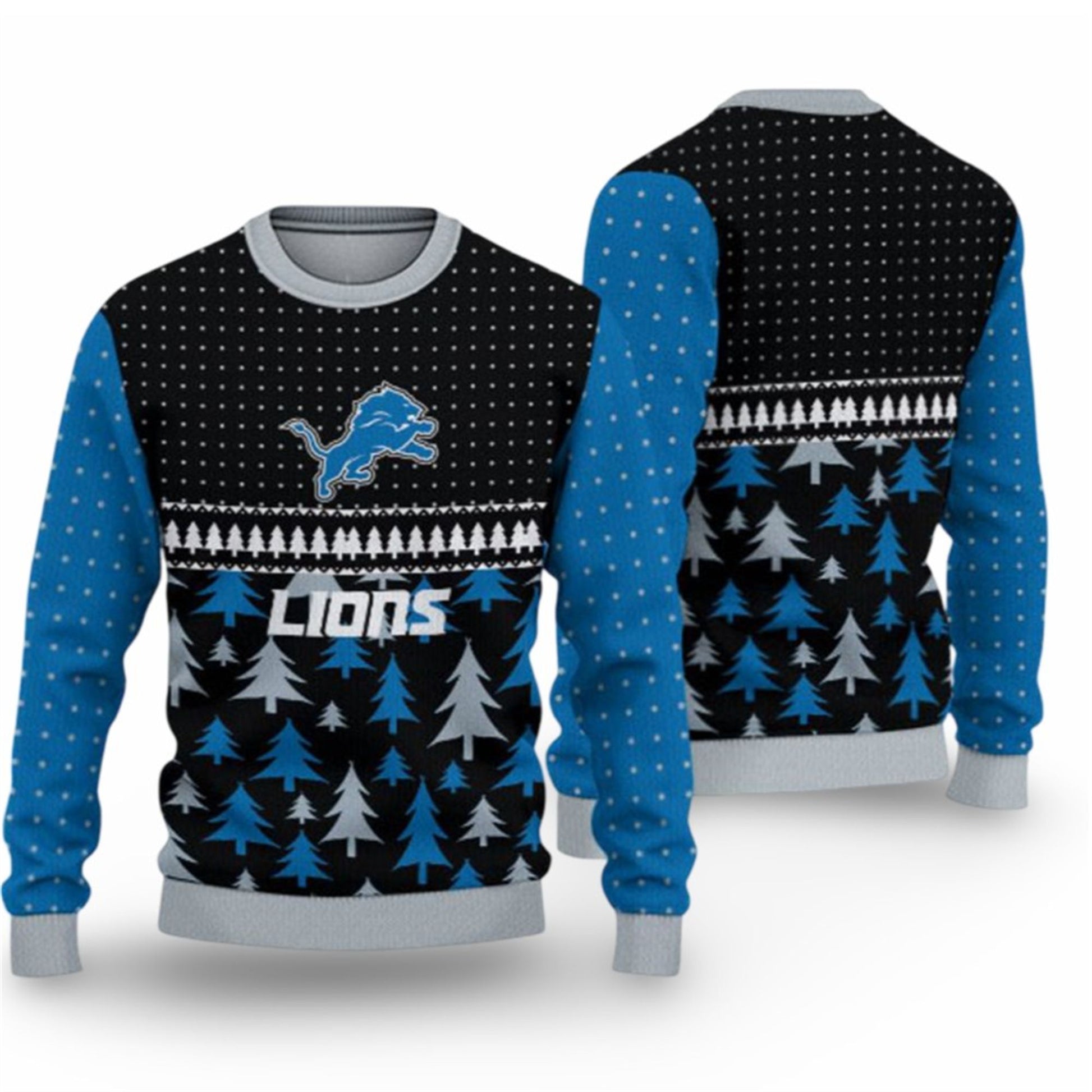 2026 Lions Ugly Christmas Sweater - Moonbestprint
