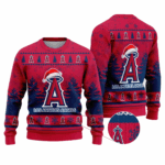2025 Los Angeles Angels Snowflakes Christmas Ugly Sweater – Moonbestprint