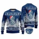 2025 Mariners Snowflakes Christmas Ugly Sweater – Moonbestprint