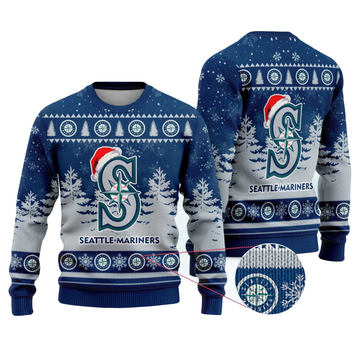 2025 Mariners Snowflakes Christmas Ugly Sweater – Moonbestprint