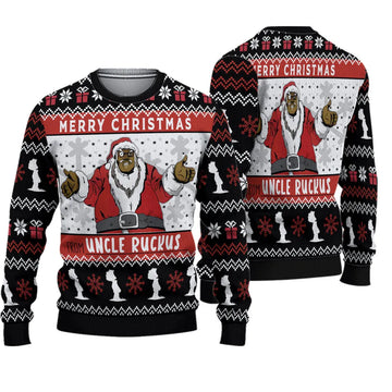 2025 Merry Christmas From Uncle Ruckus Ugly Christmas Sweater – Moonbestprint