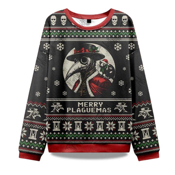 2026 Merry Plaguemas Ugly Christmas Sweater Moonbestprint
