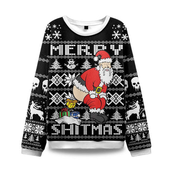 2026 Merry Shitmas Ugly Christmas Sweater Moonbestprint