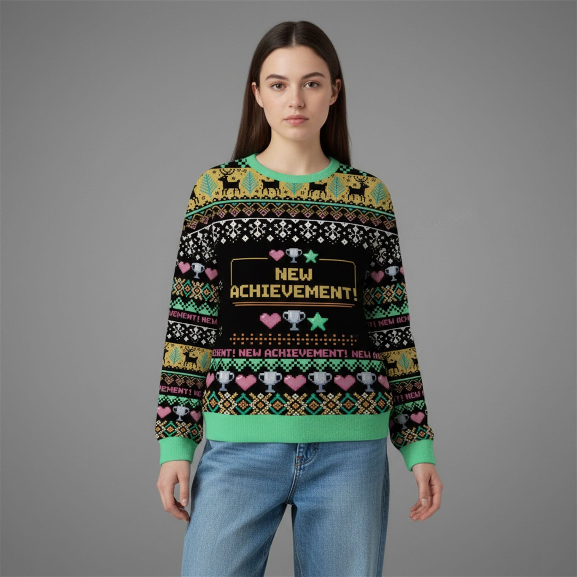 2026 New Achievement Ugly Christmas Sweater - Moonbestprint