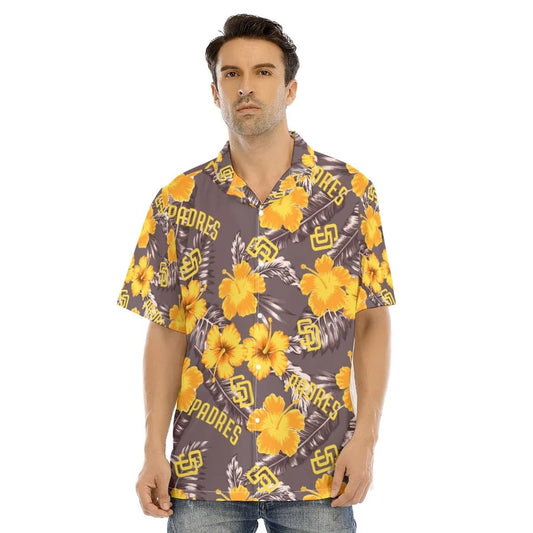 2025 Padres Aloha Shirt Giveaway Moonbestprint
