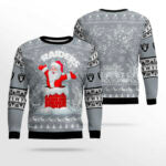 2025 Raiders Santa Ugly Christmas Sweater – Moonbestprint