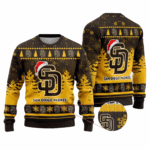 2025 San Diego Padres Snowflakes Christmas Ugly Sweater – Moonbestprint