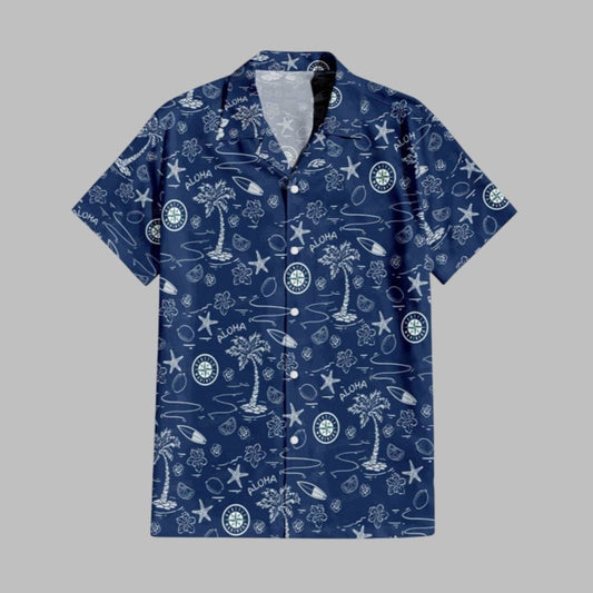 2025 Seattle Mariners Aloha Paradise Hawaiian Shirt - Moonbestprint