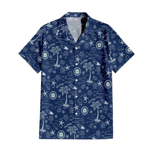 2025 Seattle Mariners Aloha Paradise Hawaiian Shirt - Moonbestprint