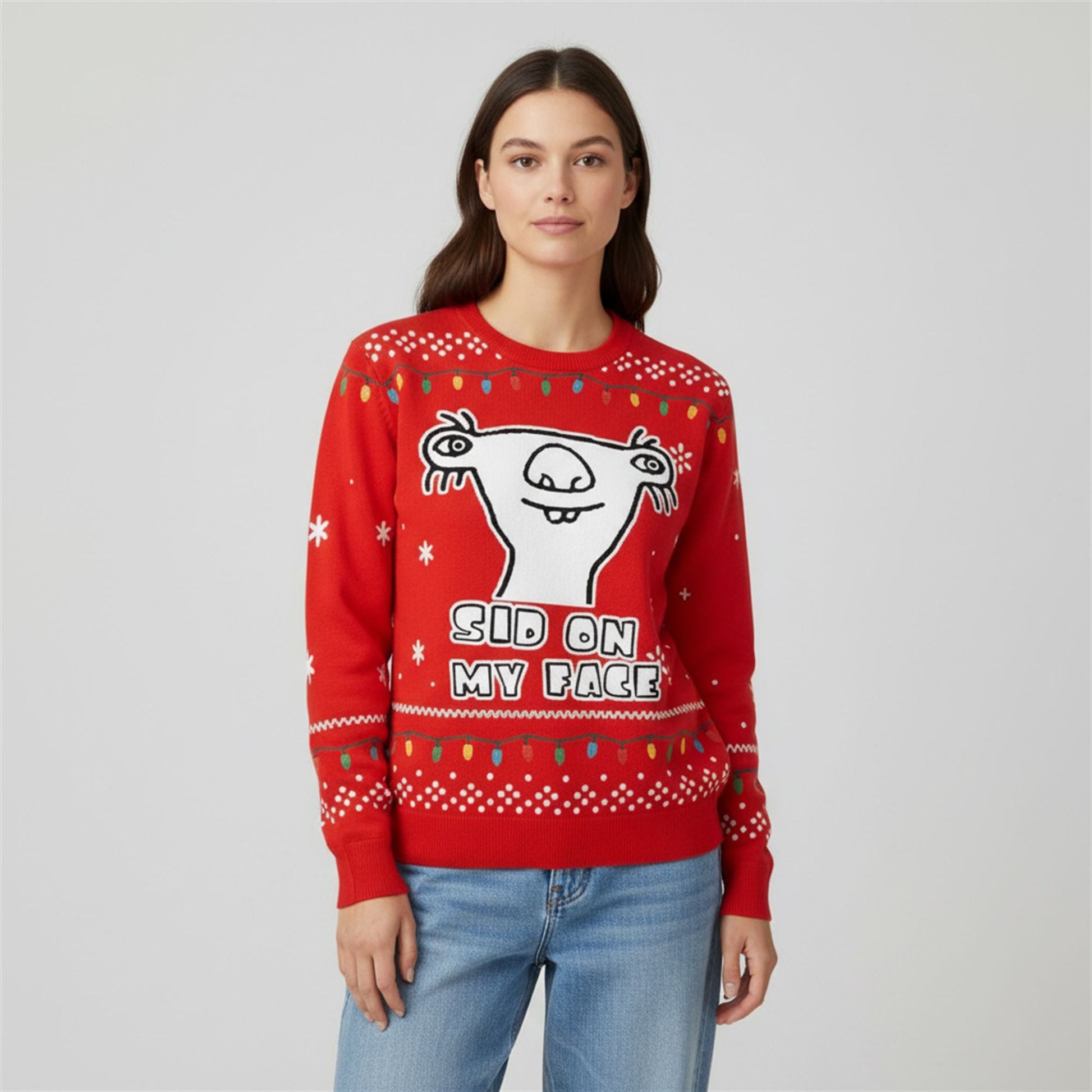 2026 Sid On My Face Ugly Christmas Sweater - Moonbestprint