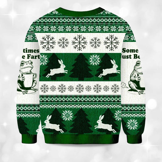 2026 Sometimes I Just Be Fartin Christmas Ugly Sweater Moonbestprint