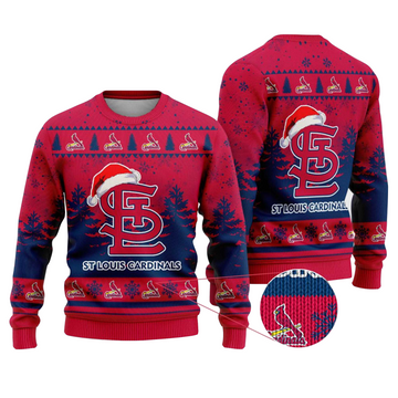 2025 St. Louis Cardinals Snowflakes Christmas Ugly Sweater – Moonbestprint