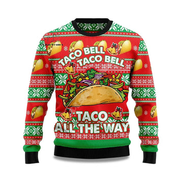 2026 Taco Bell Ugly Christmas Sweater Moonbestprint