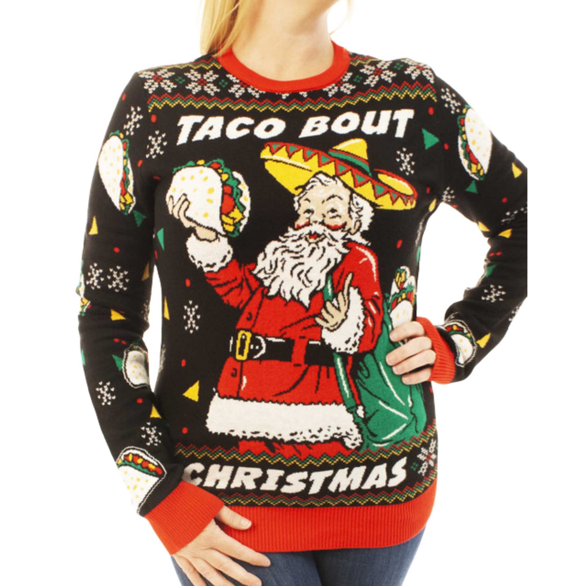 2026 Taco Bout Christmas Ugly Sweater Moonbestprint