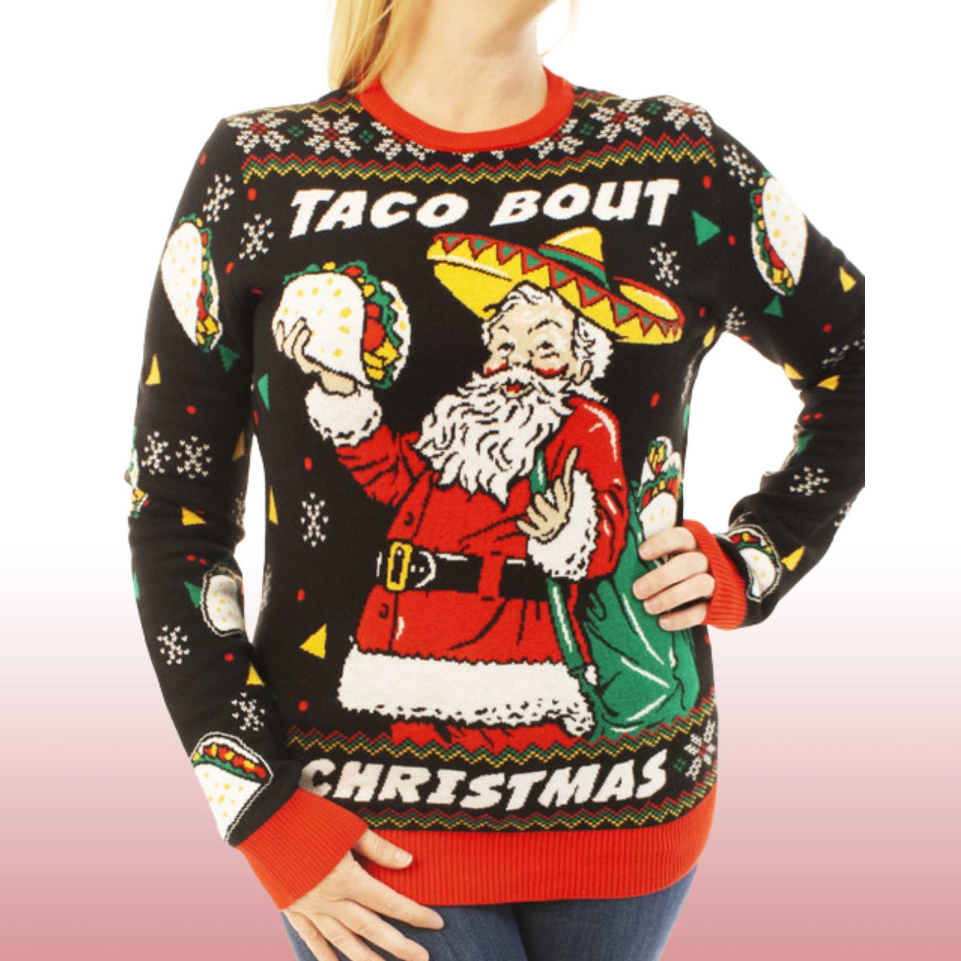 2026 Taco Bout Christmas Ugly Sweater Moonbestprint