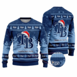 2025 Tampa Bay Rays Snowflakes Christmas Ugly Sweater – Moonbestprint