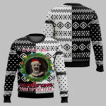 2025 Terrifier Santa Hat Ugly Christmas Sweater – Moonbestprint