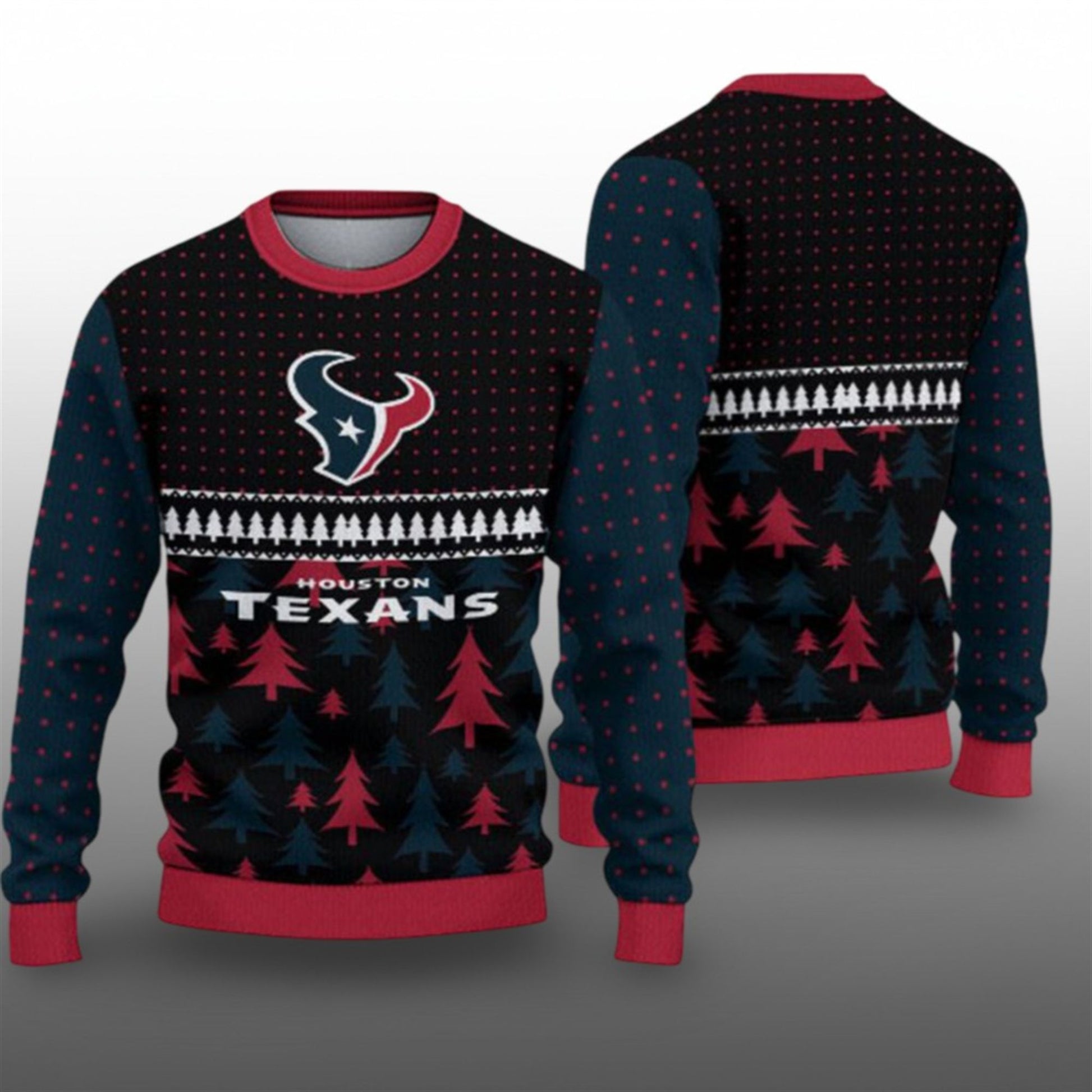 2026 Texans Ugly Christmas Sweater - Moonbestprint