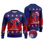 2025 Texas Rangers Snowflakes Christmas Ugly Sweater – Moonbestprint