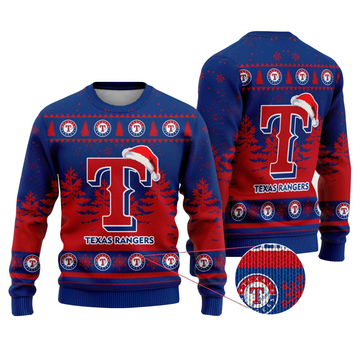 2025 Texas Rangers Snowflakes Christmas Ugly Sweater – Moonbestprint