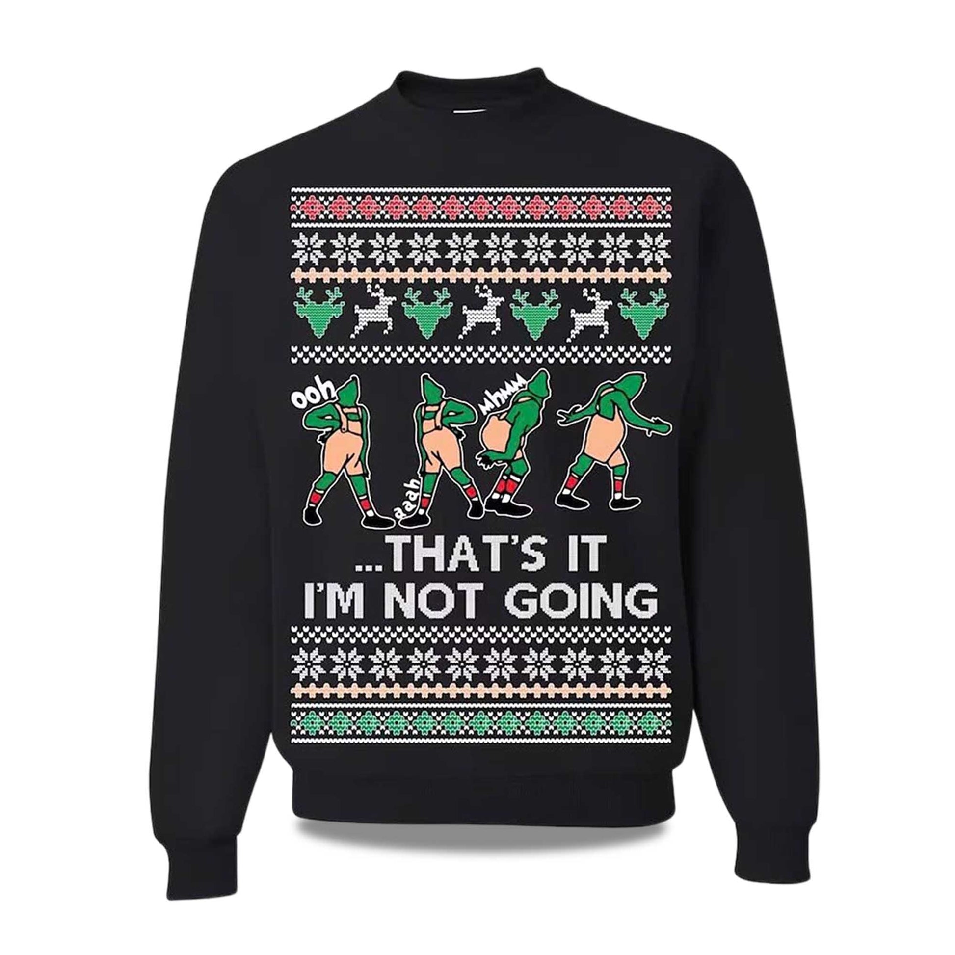 2026 That's It I'm Not Going Ugly Christmas Sweater Moonbestprint