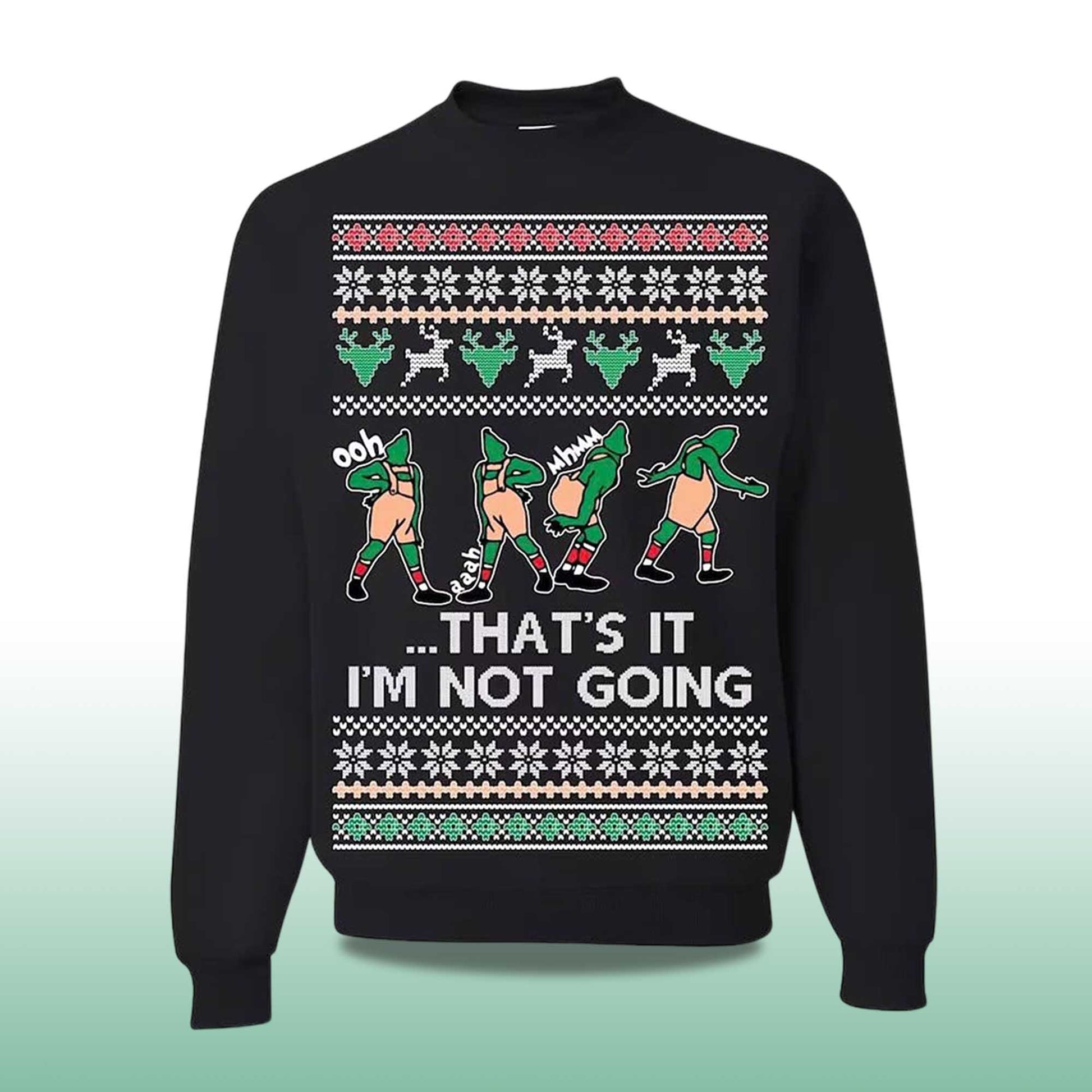 2026 That's It I'm Not Going Ugly Christmas Sweater Moonbestprint